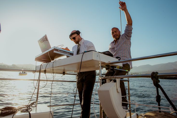 DJ Party on yacht